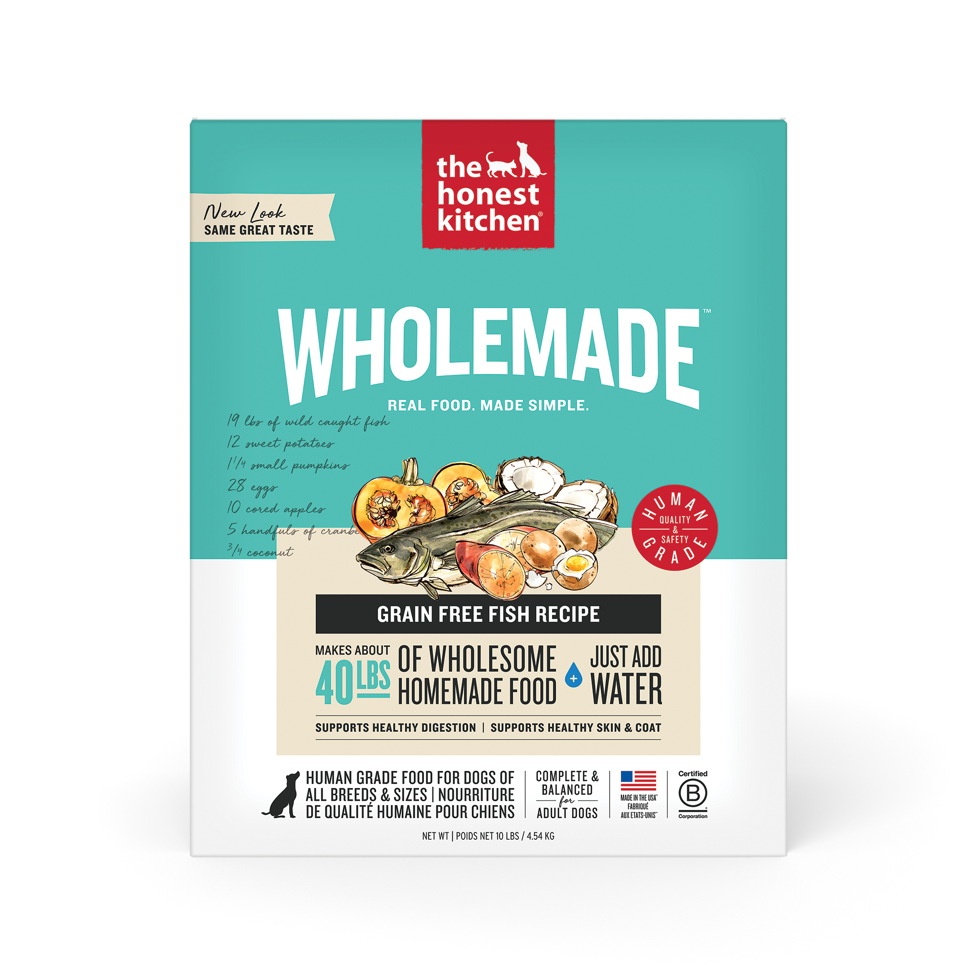 Wholemade Grain Free Fish Dehydrated Dog Food