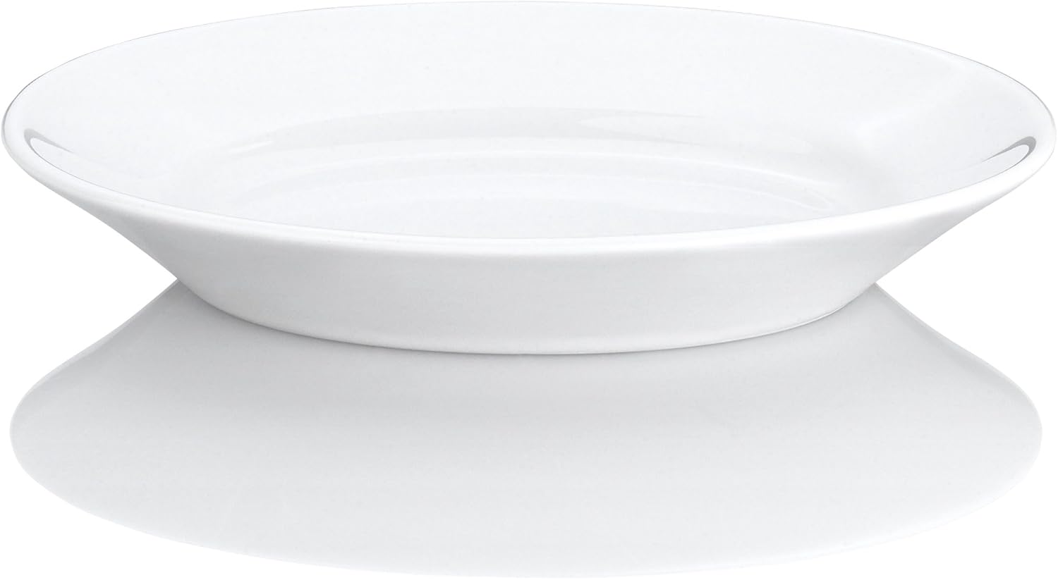 Pillivuyt 14-1/2-Inch by 10-1/4-Inch Deep Oval Porcelain Serving Platter