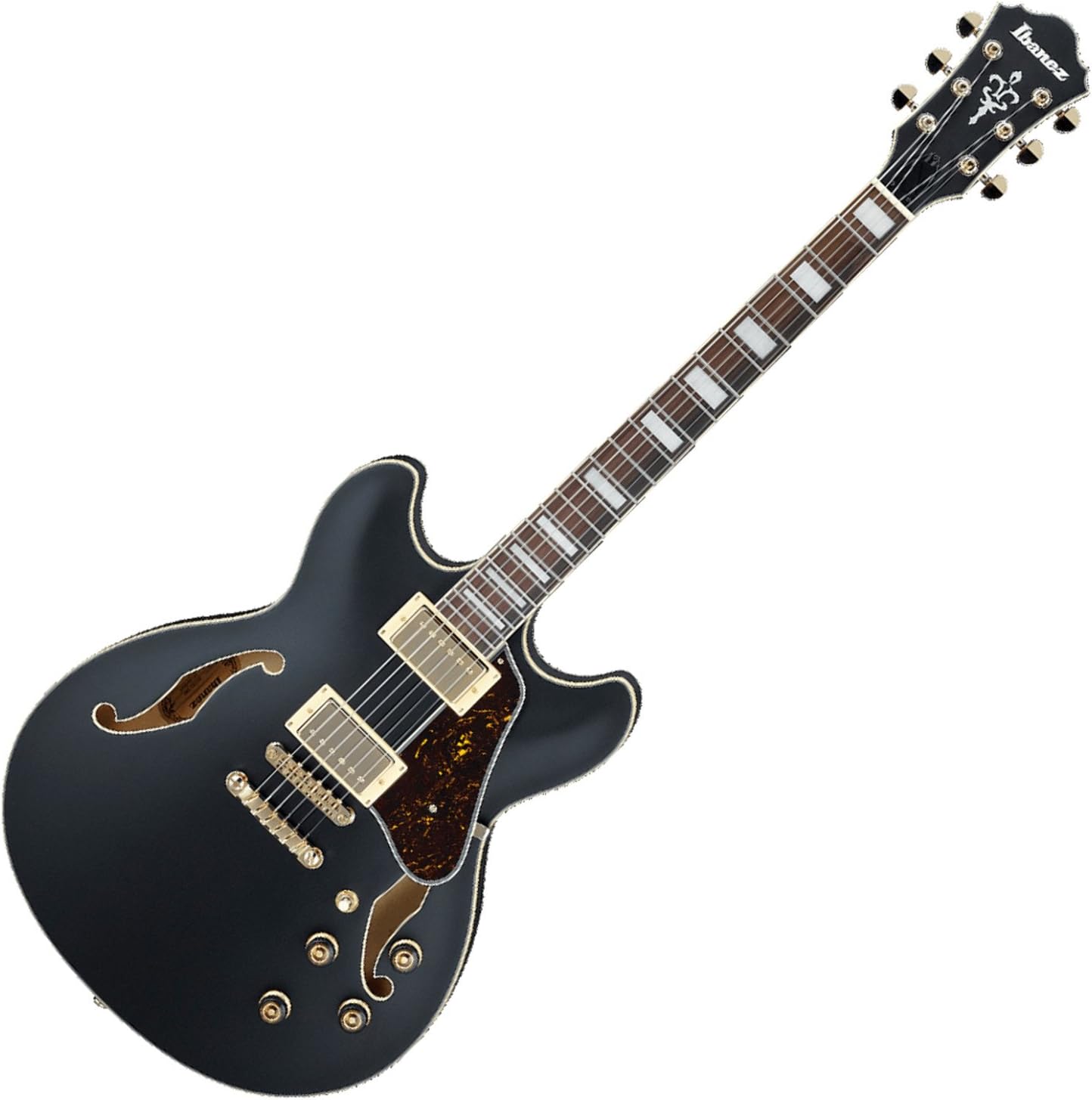 Ibanez Artcore AS73G Semi-hollowbody Electric Guitar - Black Flat