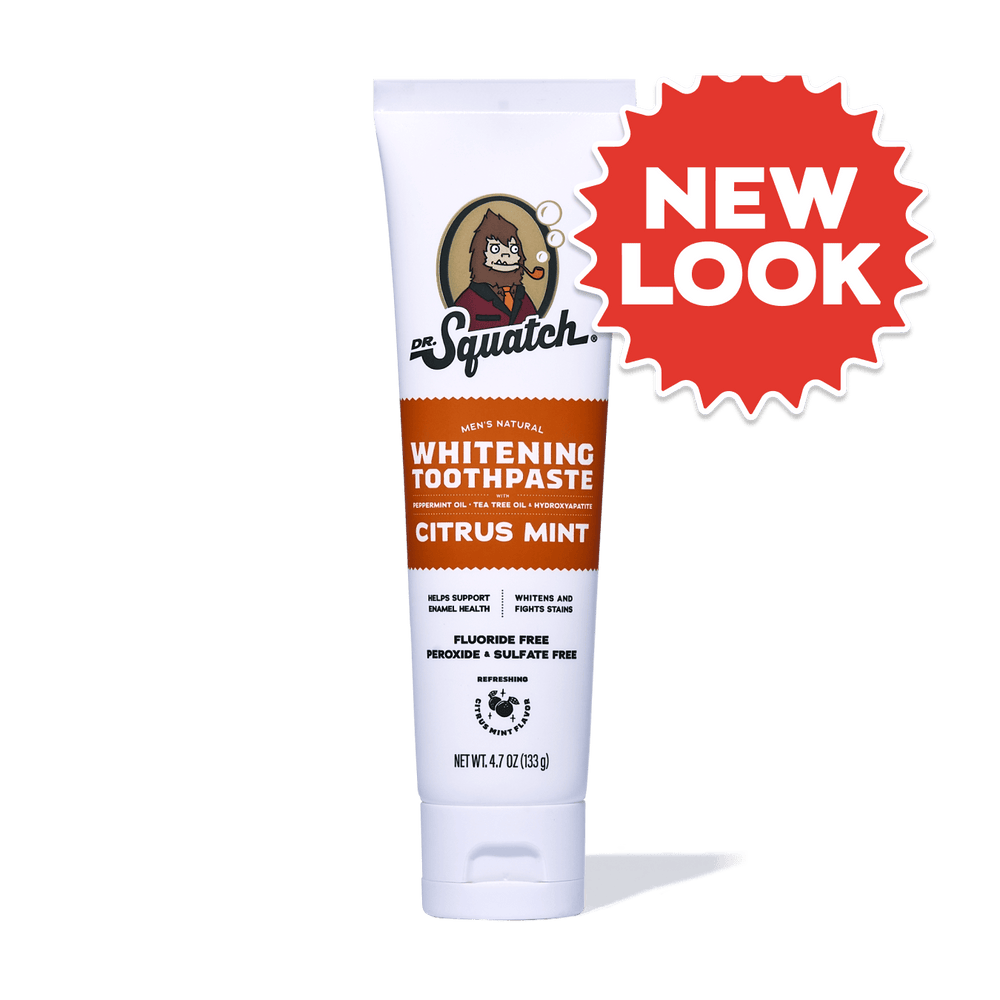 Dr. Squatch Citrus Mint Whitening Toothpaste