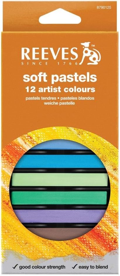 Reeves 12 Colors Soft Pastel Set