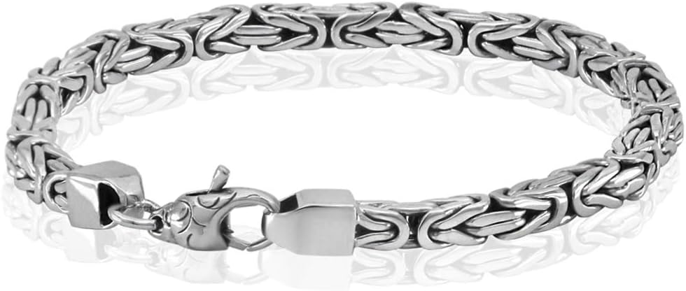VY JEWELRY Woven Rope Sterling Silver Bracelet