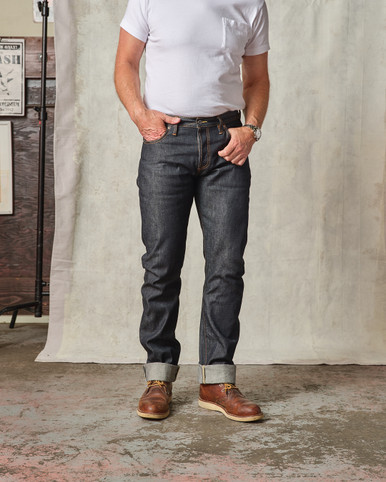 John Graham Mellor - Slim Straight Selvedge Jeans