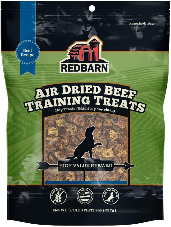 Air Dried Beef Training Treats, 8 oz