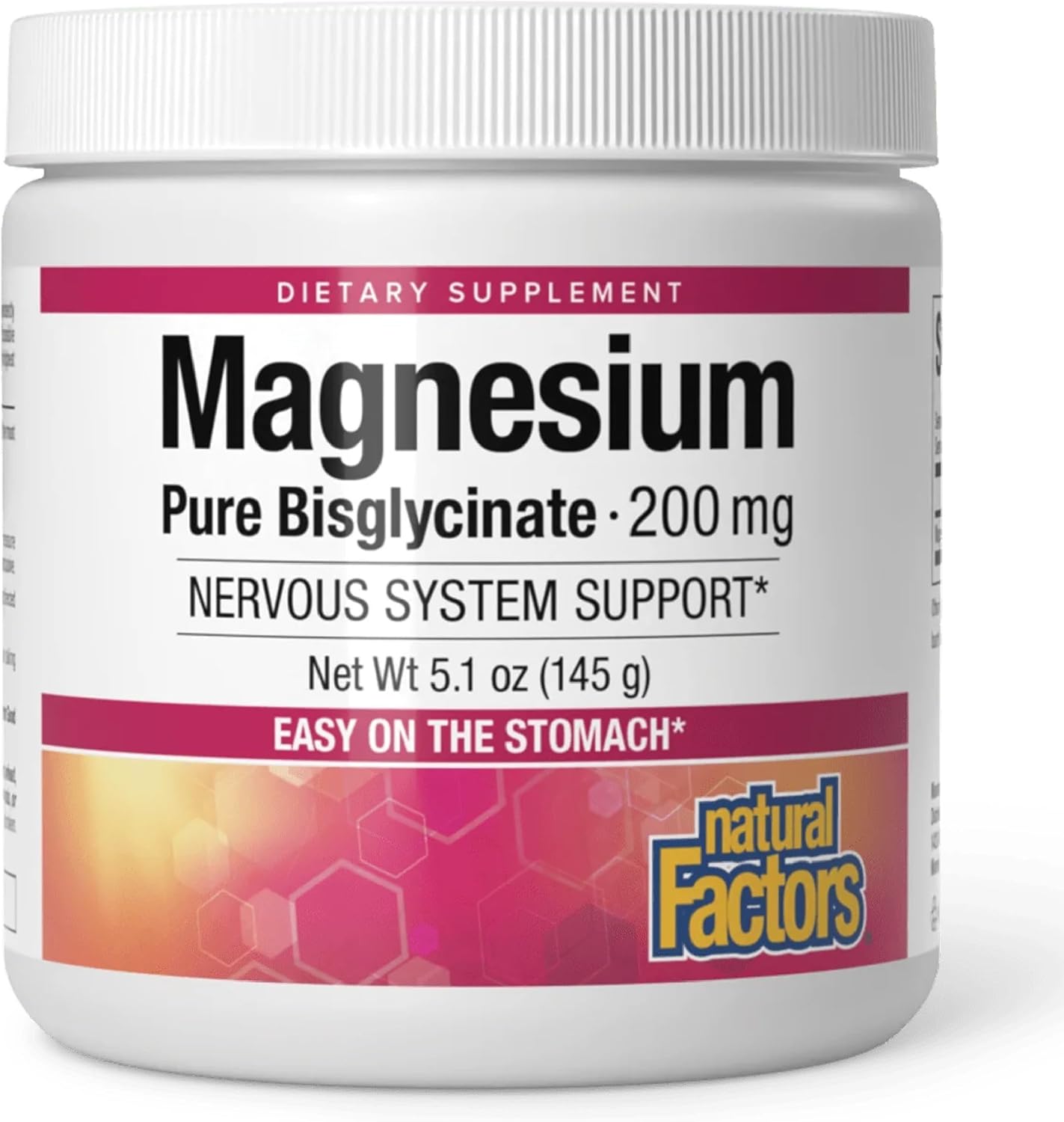 Natural Factors Magnesium Bisglycinate Powder