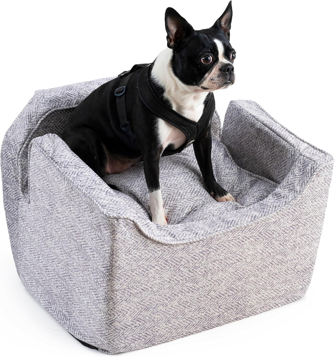 Snoozer Lookout I Dog Booster Car Seat — Medium, Palmer Dove