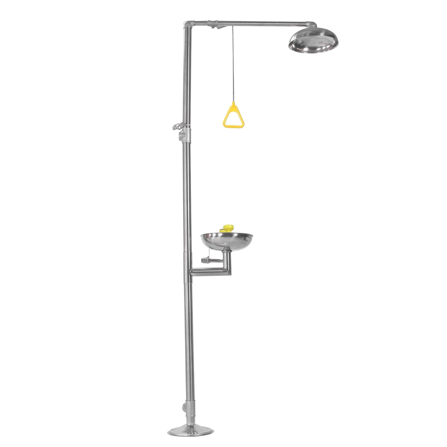 Generic Emergency Shower Eye Wash Station, 304 Stainless Steel