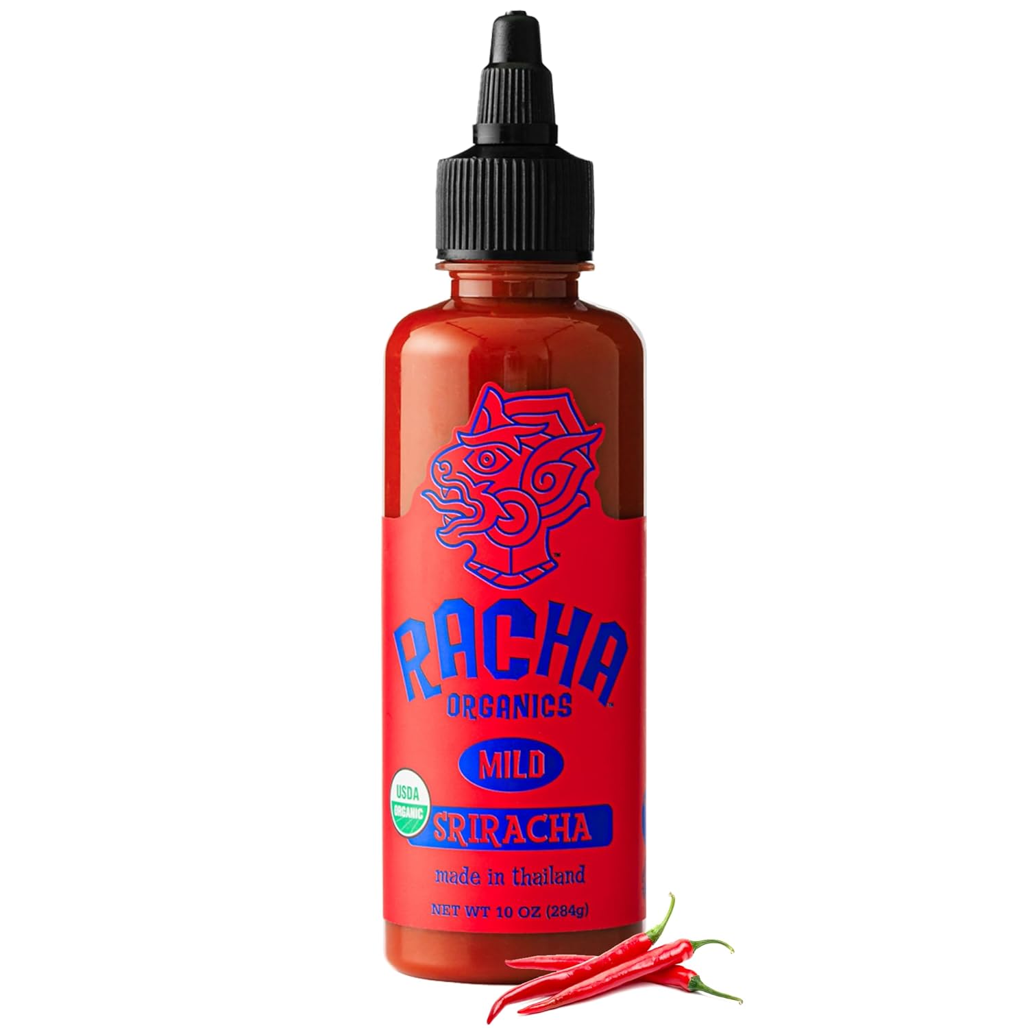Racha Organics Mild Sriracha Hot Sauce