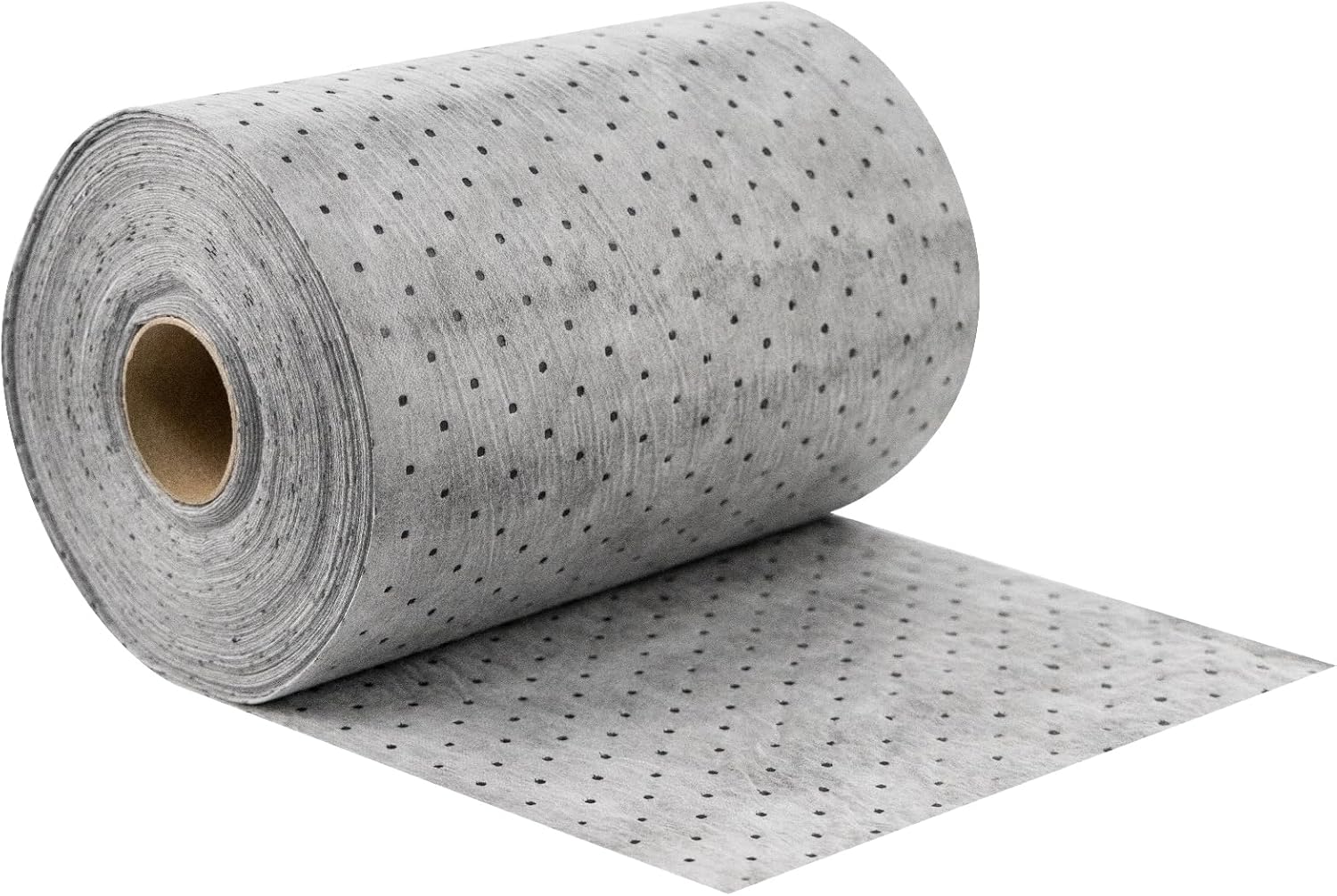 ZXQDRE Oil Absorbent Mat Roll, Oil Absorbent Pads 15" x 150' Heavy Duty for Industrial Garage Leaks & Drips, 3 oz Polypropylene Spill Cleanup Absorber