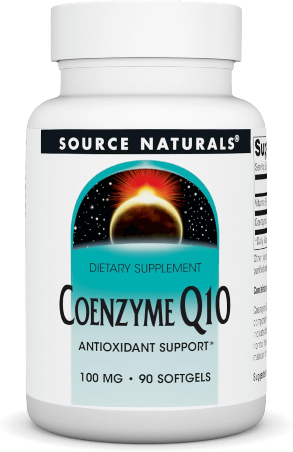 Source Naturals Coenzyme Q10 Antioxidant Support 100mg 90 Softgels