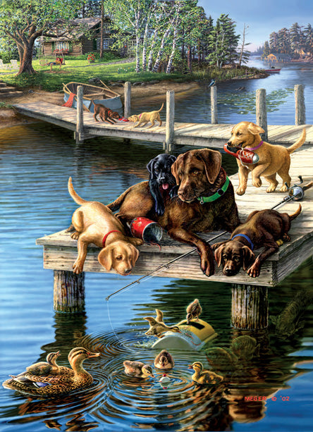 Summer School 500 pc Large Piece Jigsaw Puzzle