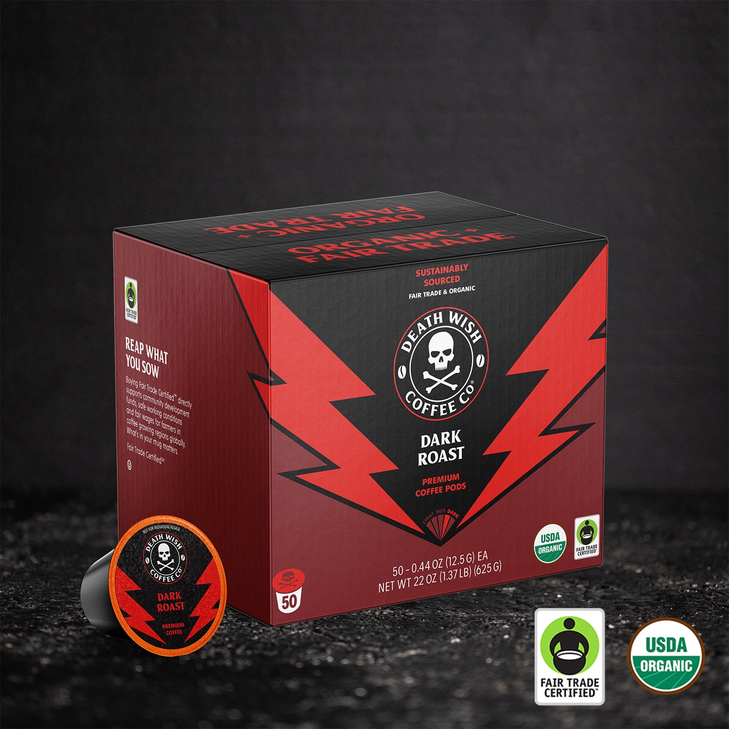 Dark Roast Single-Serve Coffee Pods