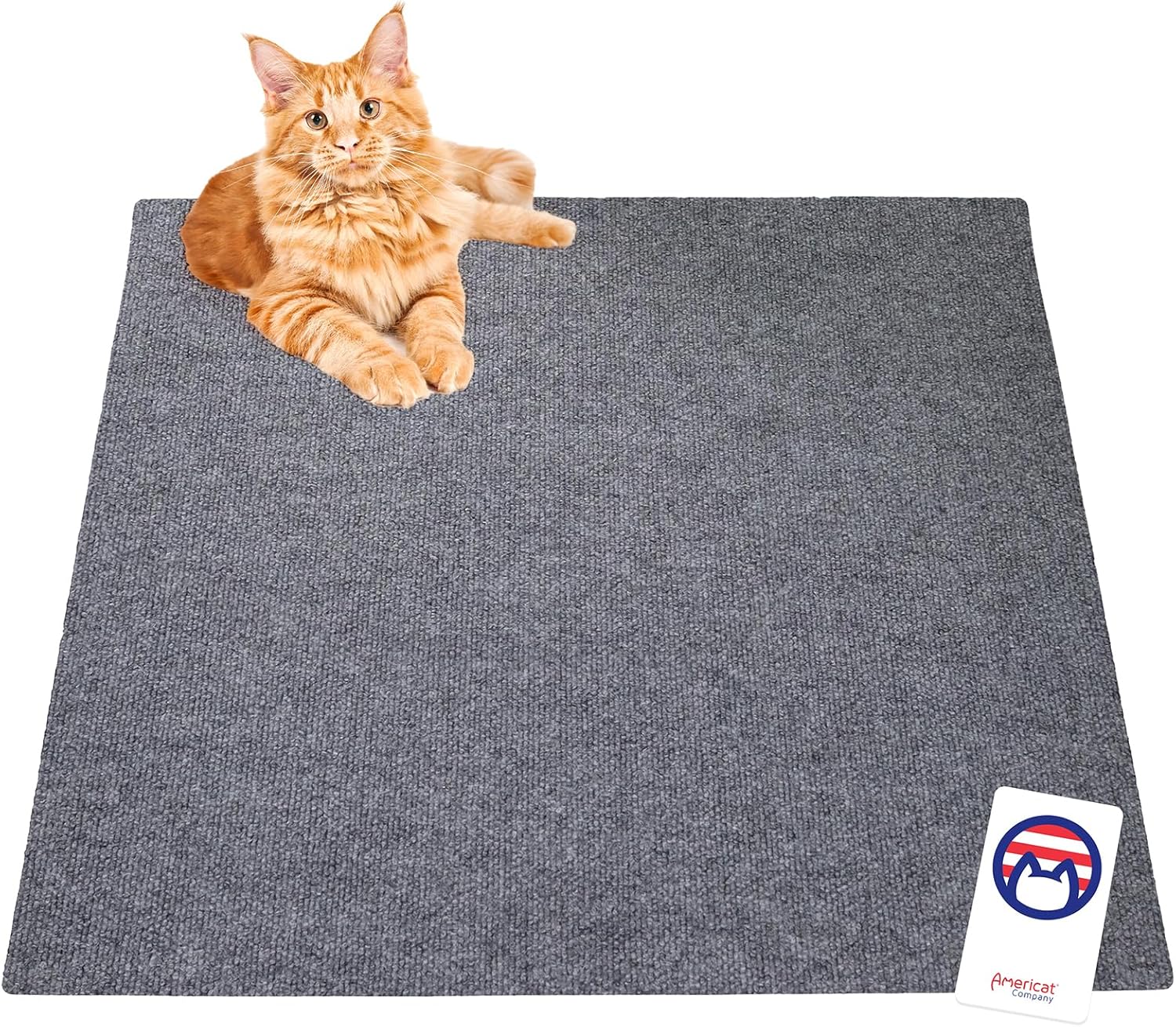 Cat Litter Mat by Americat – XL 36x28", Machine Washable