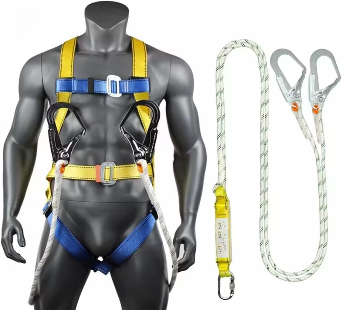 Ymachray Fall Protection Safety Harness OSHA/ANSI Compliant