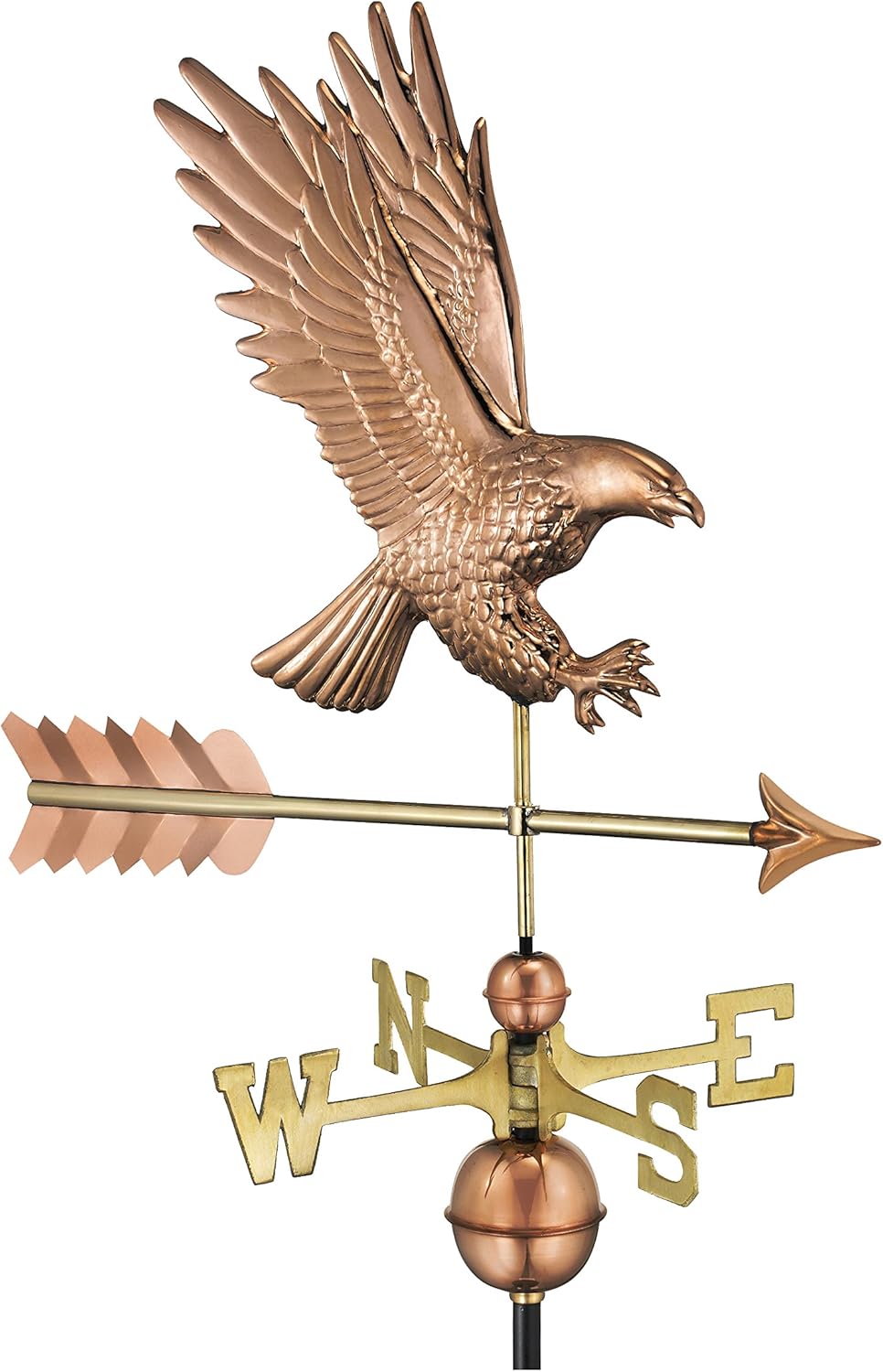Good Directions American Bald Eagle Copper Weathervane