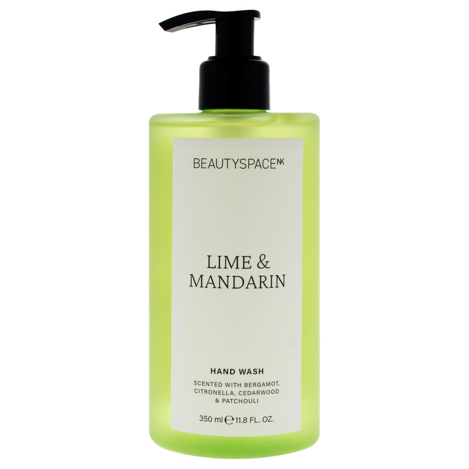 SpaceNK Beauty Lime & Mandarin Hand Wash – Gentle & Hydrating Formula – Moisturizing, Refreshing Citrus Infused – Suitable for All Skin Types – Vegan & Cruelty-Free – Soft Hands – 11.8oz