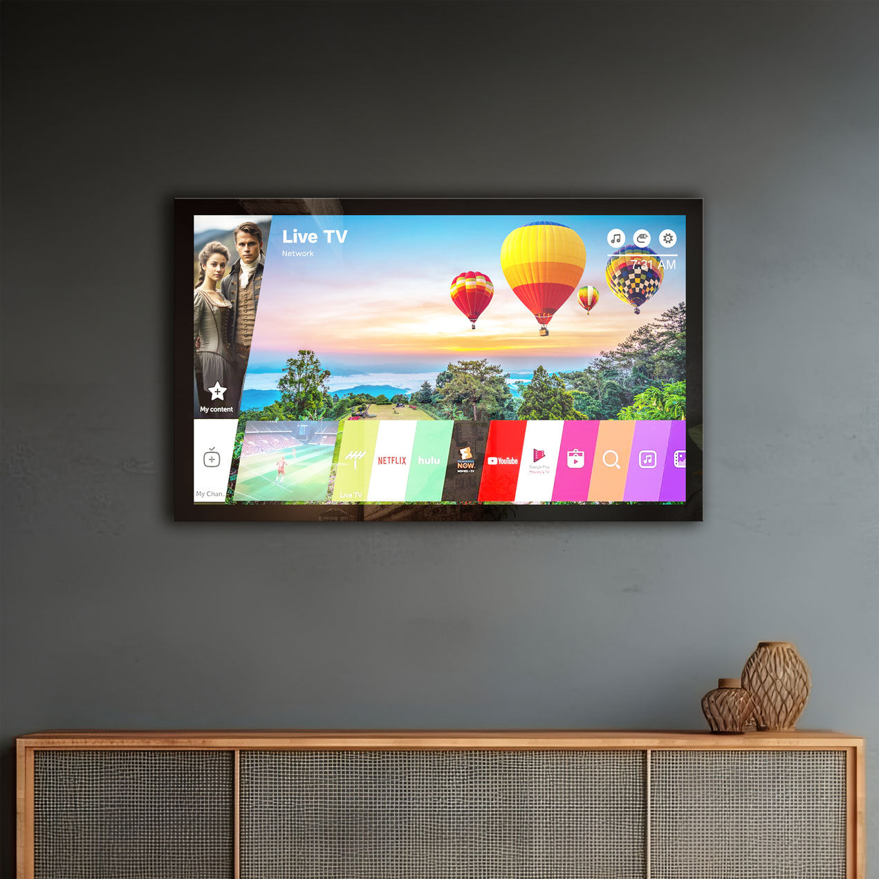 Entertainment TV Mirror