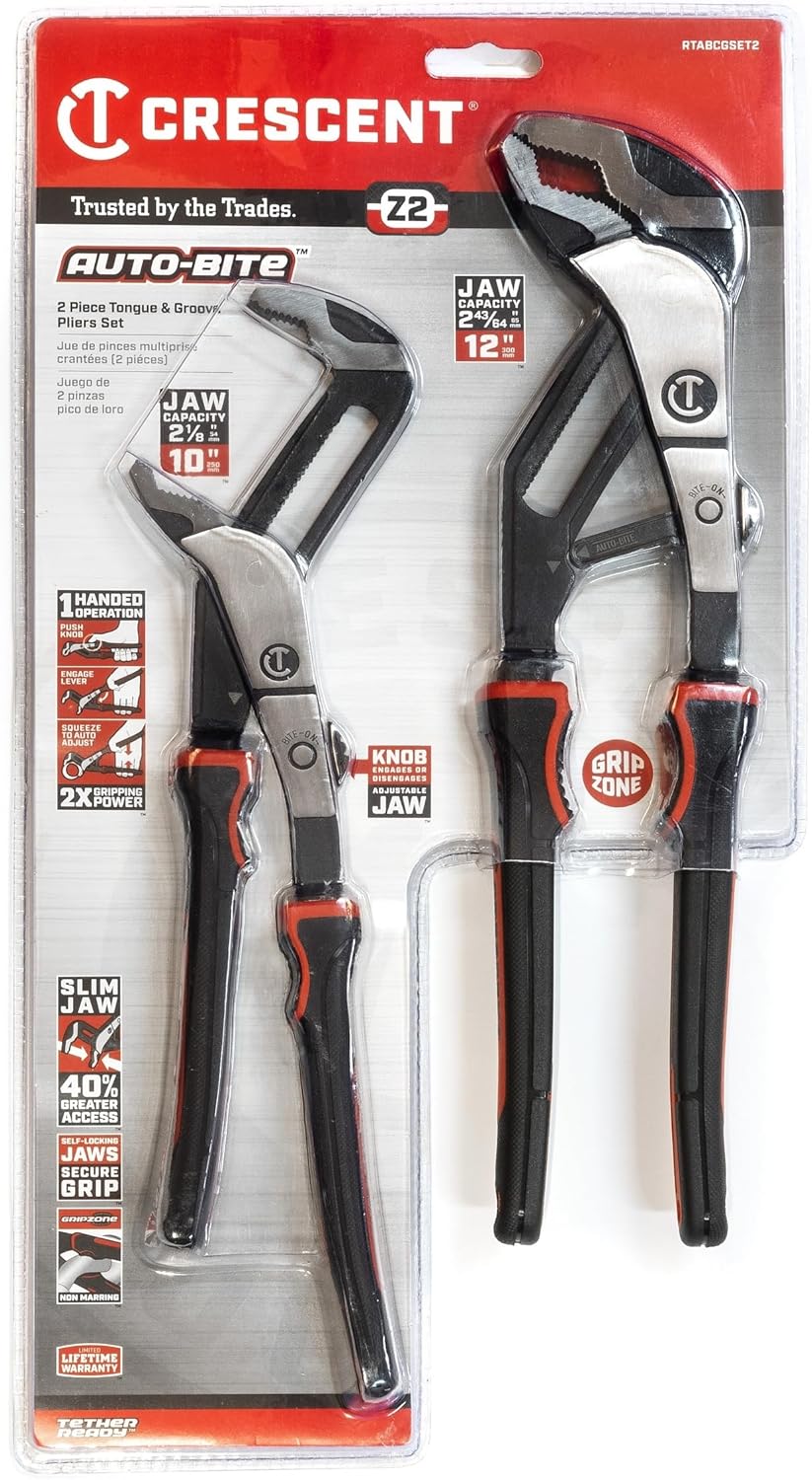 CRESCENT - 10", 12" Autobite T&G Set (RTABCGSET2)