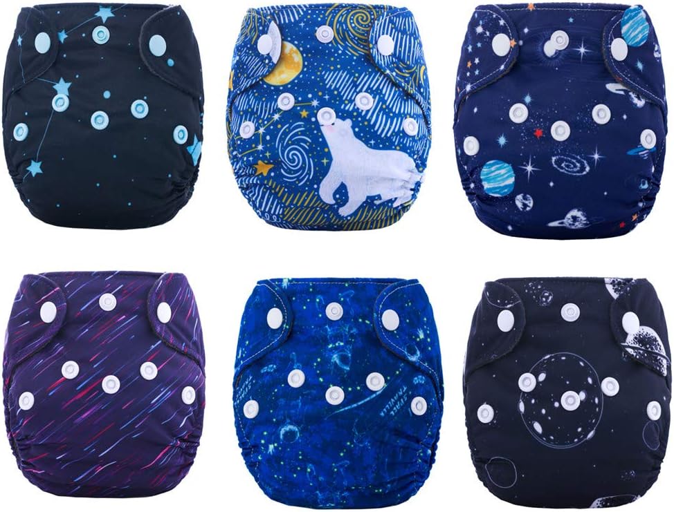 Thank u Mom Cloth Diapers Newborn All in One for Full Term or Preemie Babies