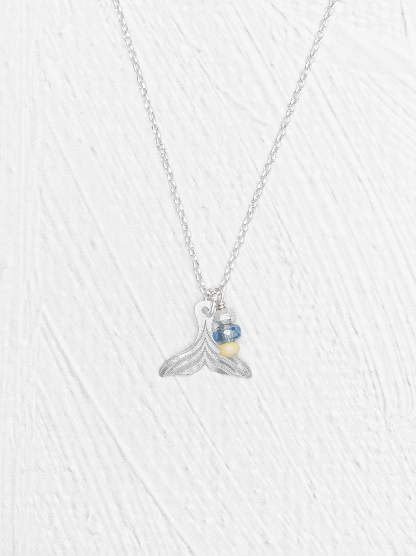 Whale Tail Pendant Necklace