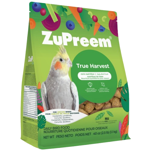 ZuPreem True Harvest Pellets for Medium Birds