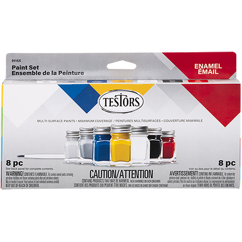 Testors Gloss Enamel Paint Set 9115X