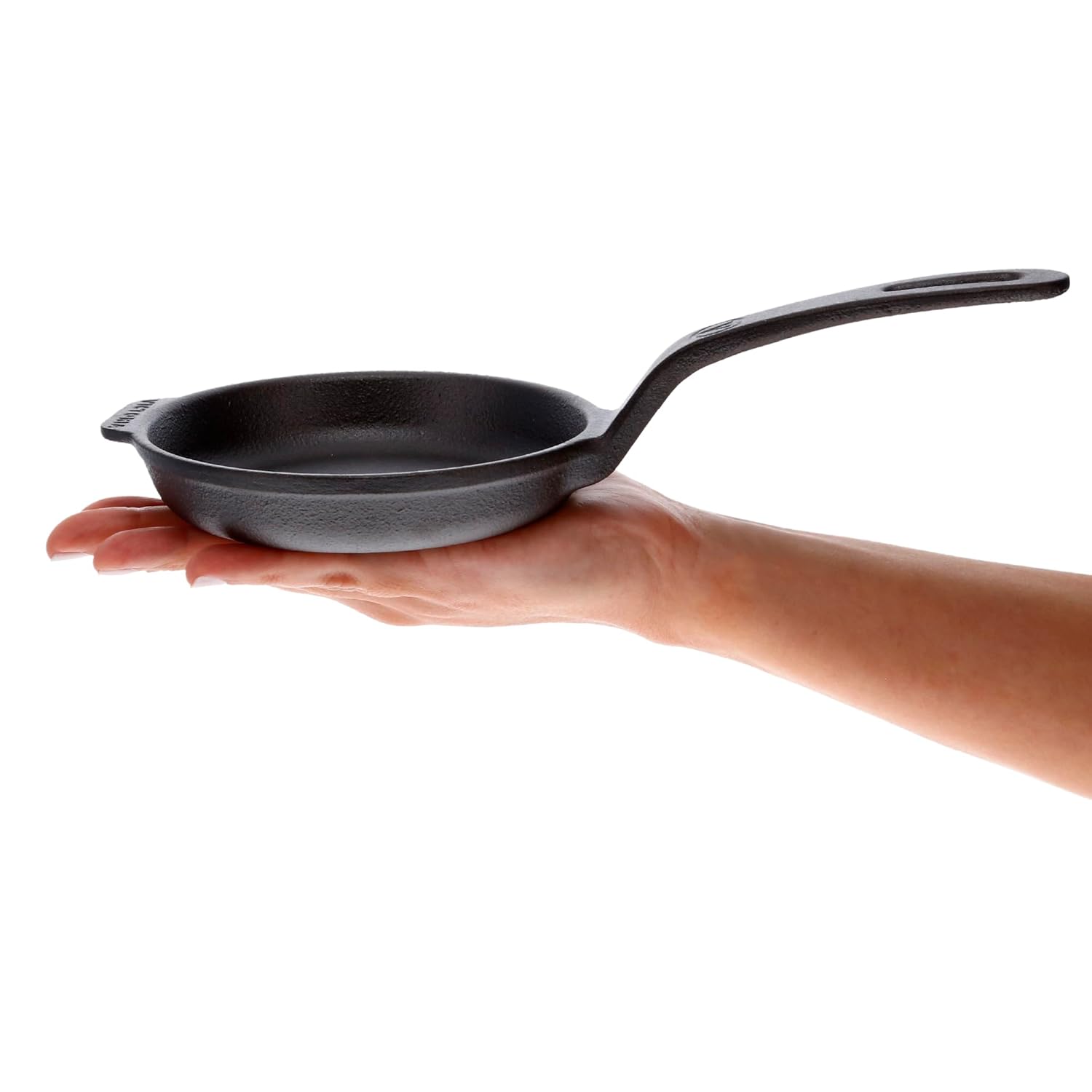 Victoria 12-Inch Cast Iron Skillet Set with Tempered Glass Lid, Large Handle Cover, and Pan Scraper