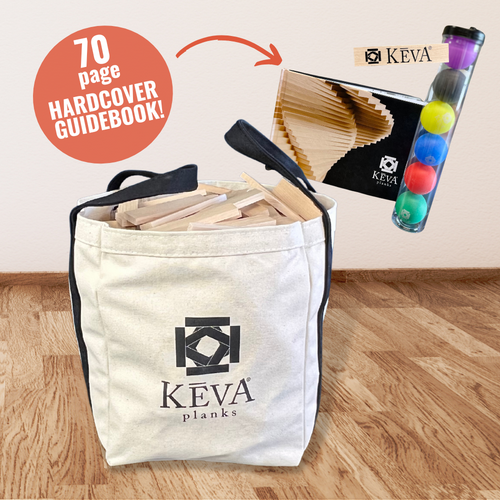 KEVA Maple Canvas Tote — 400 Planks