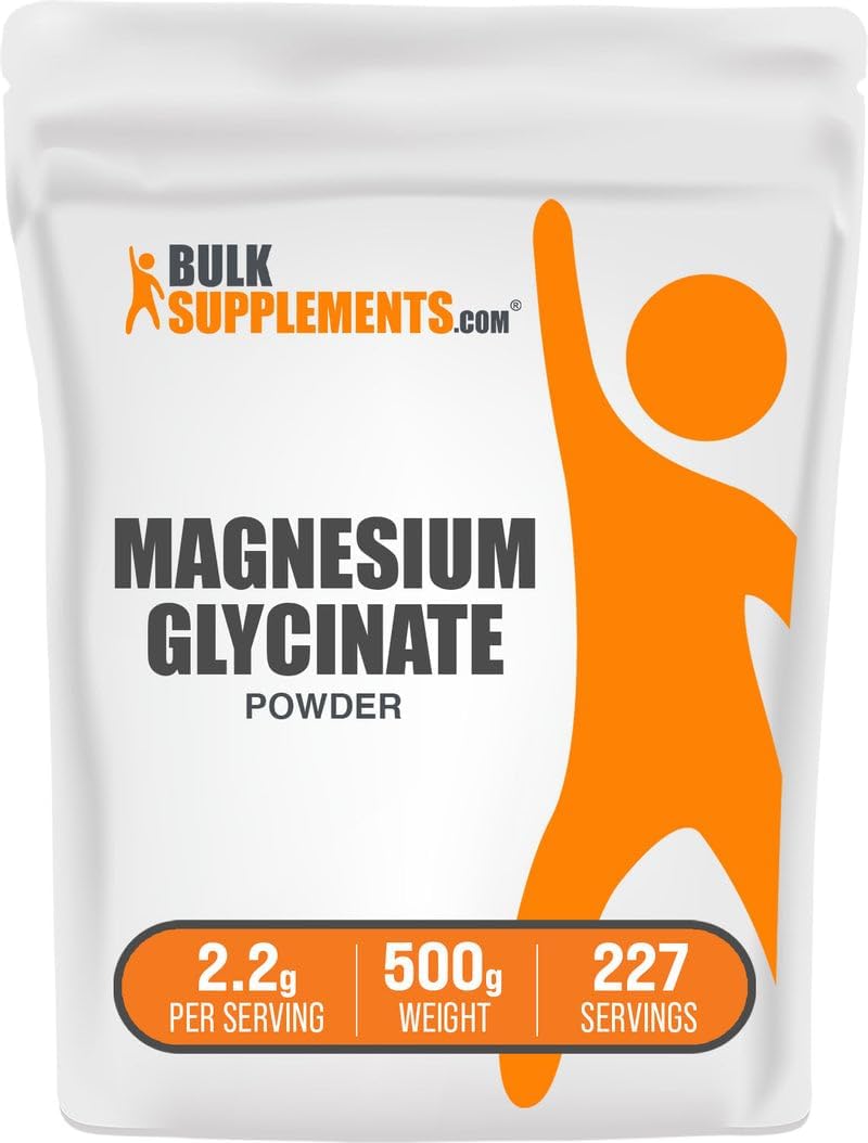 BulkSupplements.com Magnesium Glycinate Powder