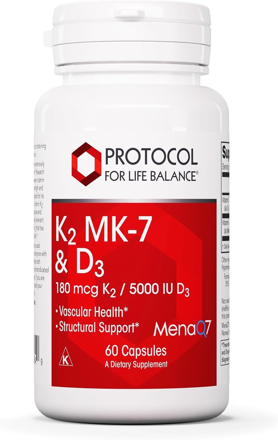 K2 MK-7 and D3 60 Veg Capsules
