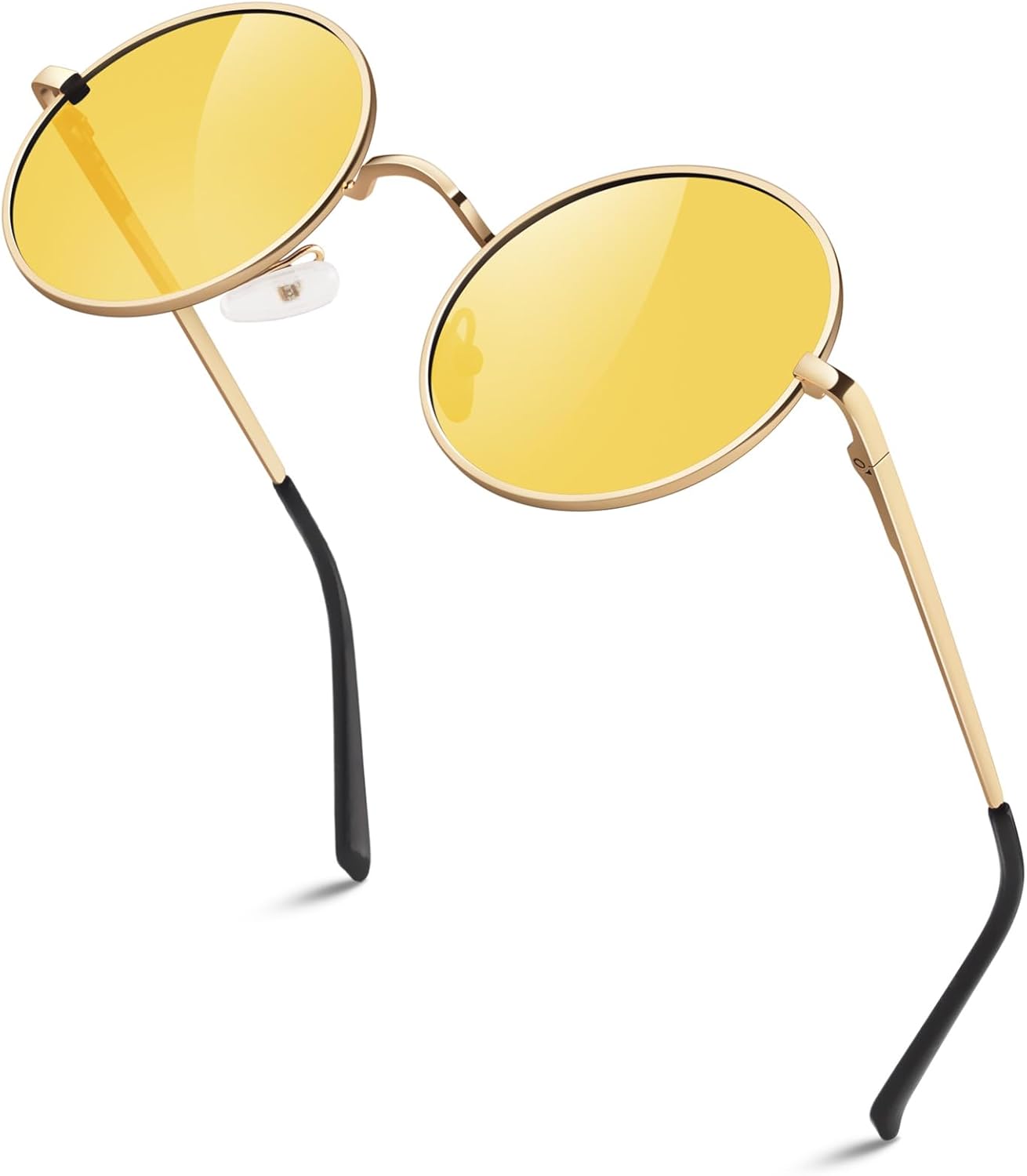 Sunier Round Sunglasses Men Women Shades Polarized Hippie Lennon Retro Circle Sun Glasses