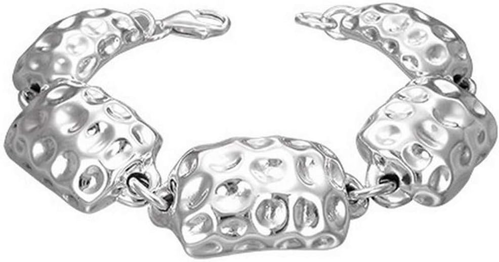 My Daily Styles 925 Sterling Silver Link Chain Womens Bracelet