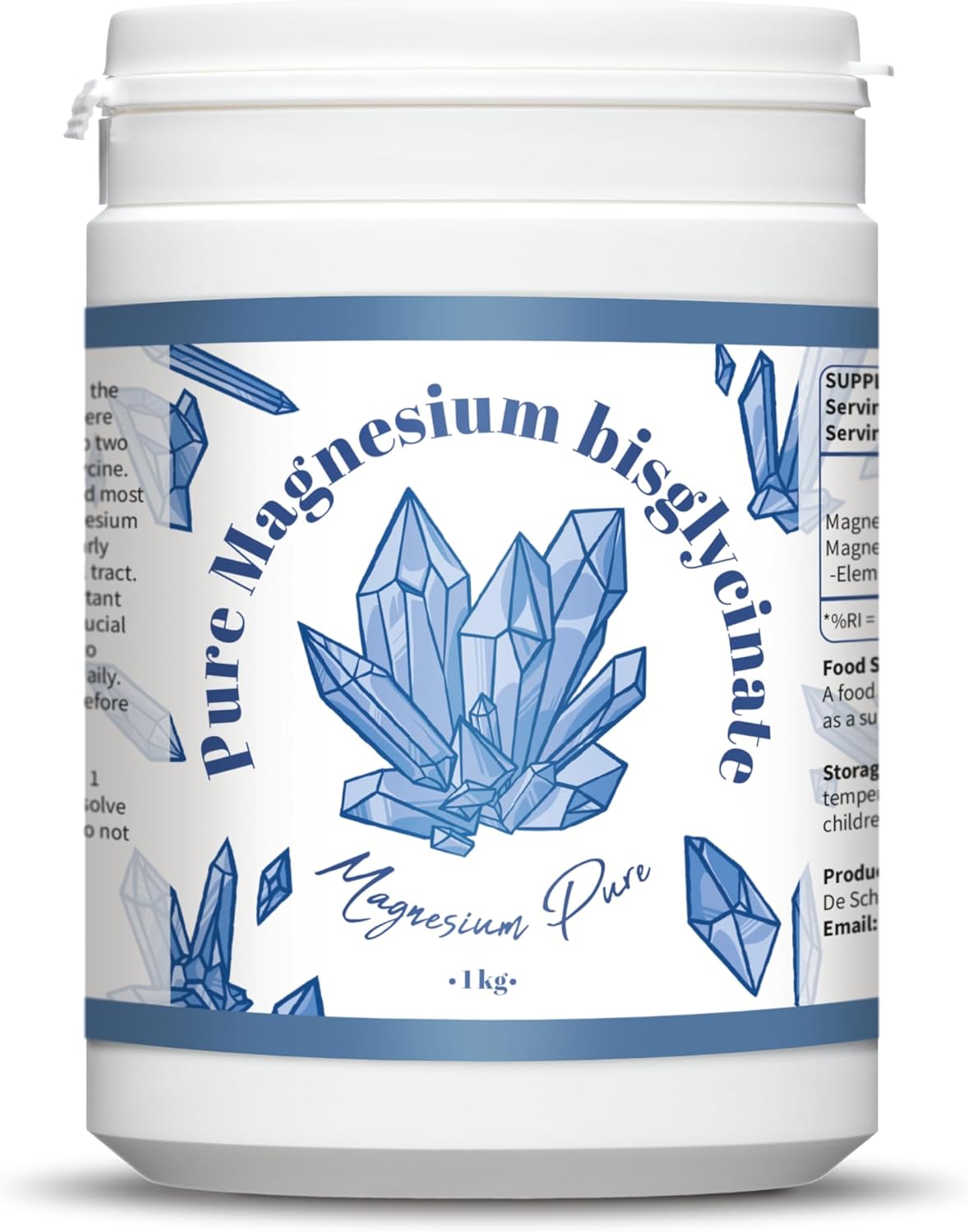 Pure Magnesium Bisglycinate Powder