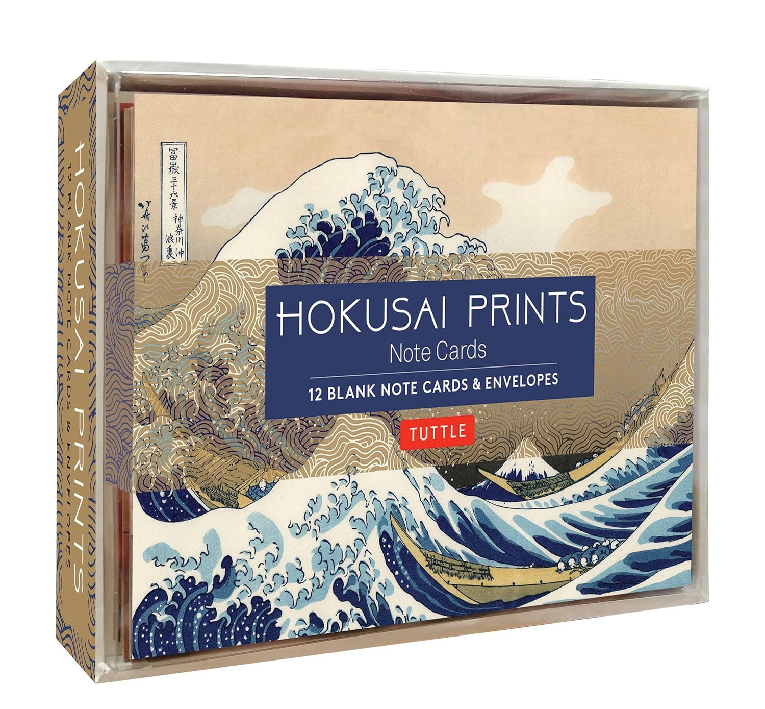 Tuttle Publishing Hokusai Prints Note Cards: 12 Blank Note Cards & Envelopes (6 x 4 inch cards in a box)
