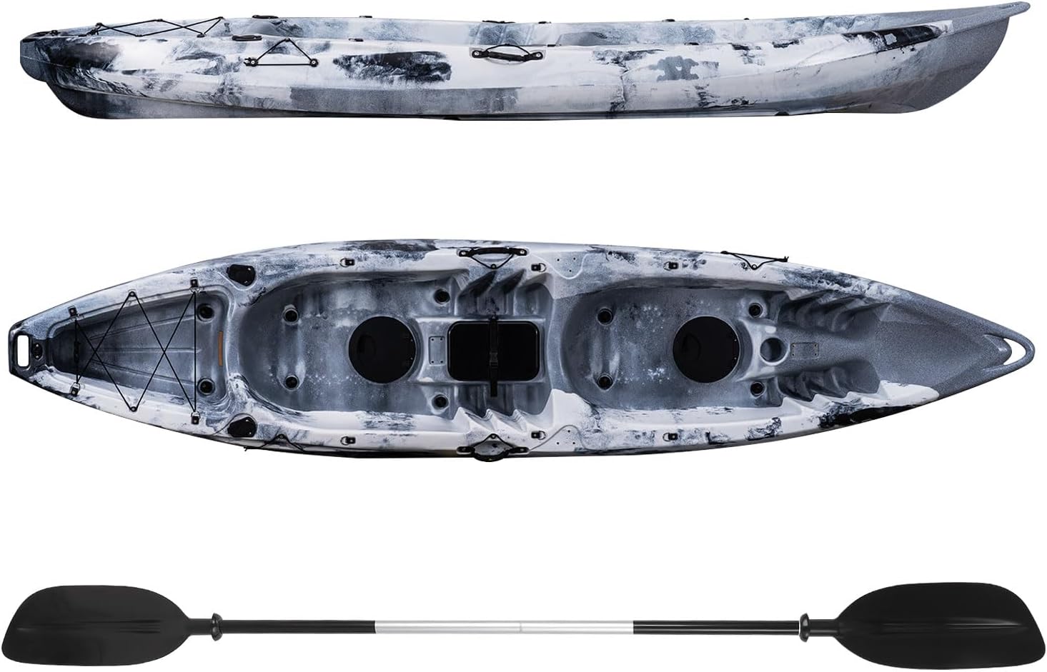 PioneerWorks Fishing Kayak for 2 Person