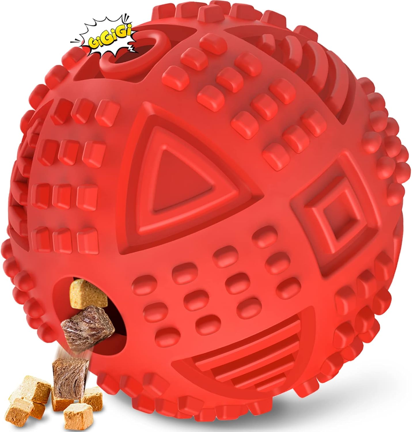 LEGEND SANDY Dog Balls Treat Dispensing, Dog Toys for Aggressive Chewers Large Breed