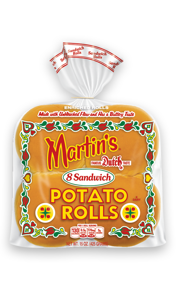 Sandwich Potato Rolls 8-Count (3-Bag Pack)