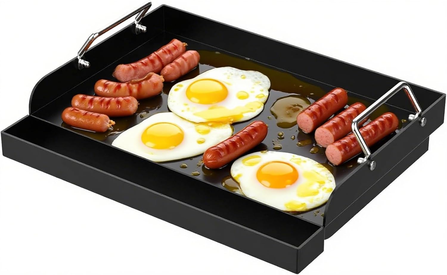 DcYourHome Universal Griddle Insert for Gas Grill