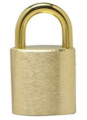 Wilson Bohannan Series 0 Model 001 General Purpose Brass Padlock