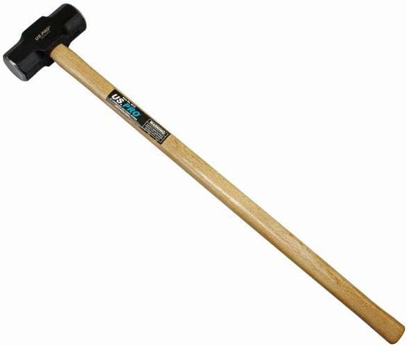 US PRO Tools Double Face 10LB Sledge Hammer with Beech Wood Handle