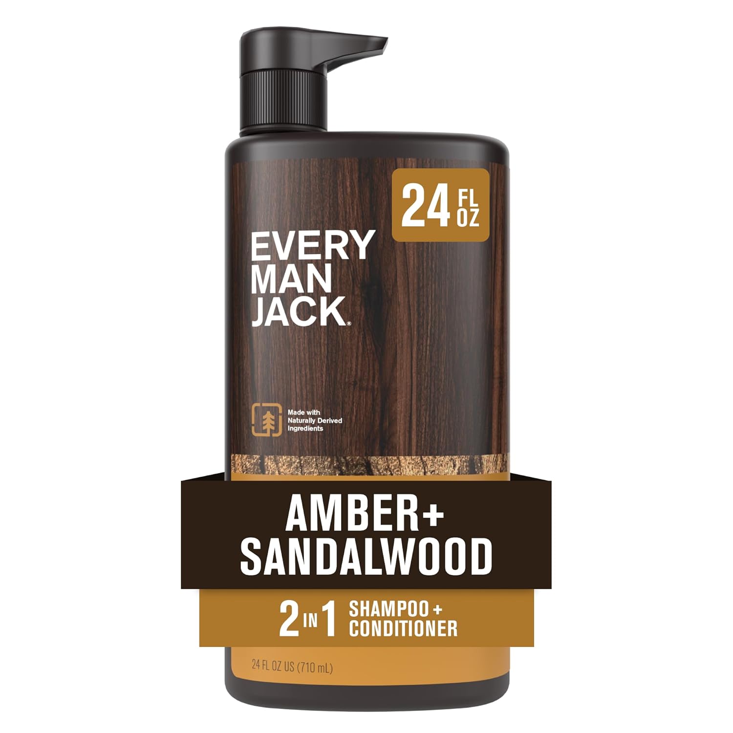 2-in-1 Shampoo + Conditioner Amber & Sandalwood