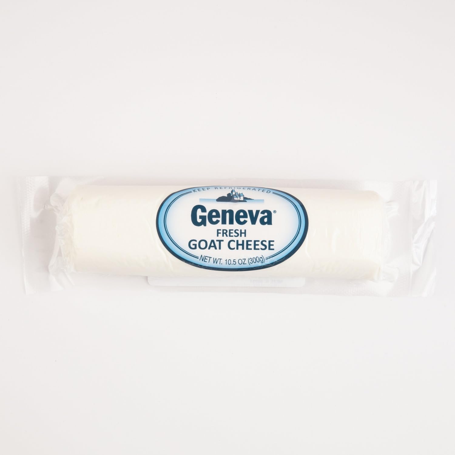 Geneva Goat Cheese Log - 6 Cheese Logs - Each Goat Cheese Log 10.5 Oz - Creamy & Mild, Perfect for Salads and Cooking, Bulk Pack for Culinary Professionals, Premium Goat's Milk Cheese