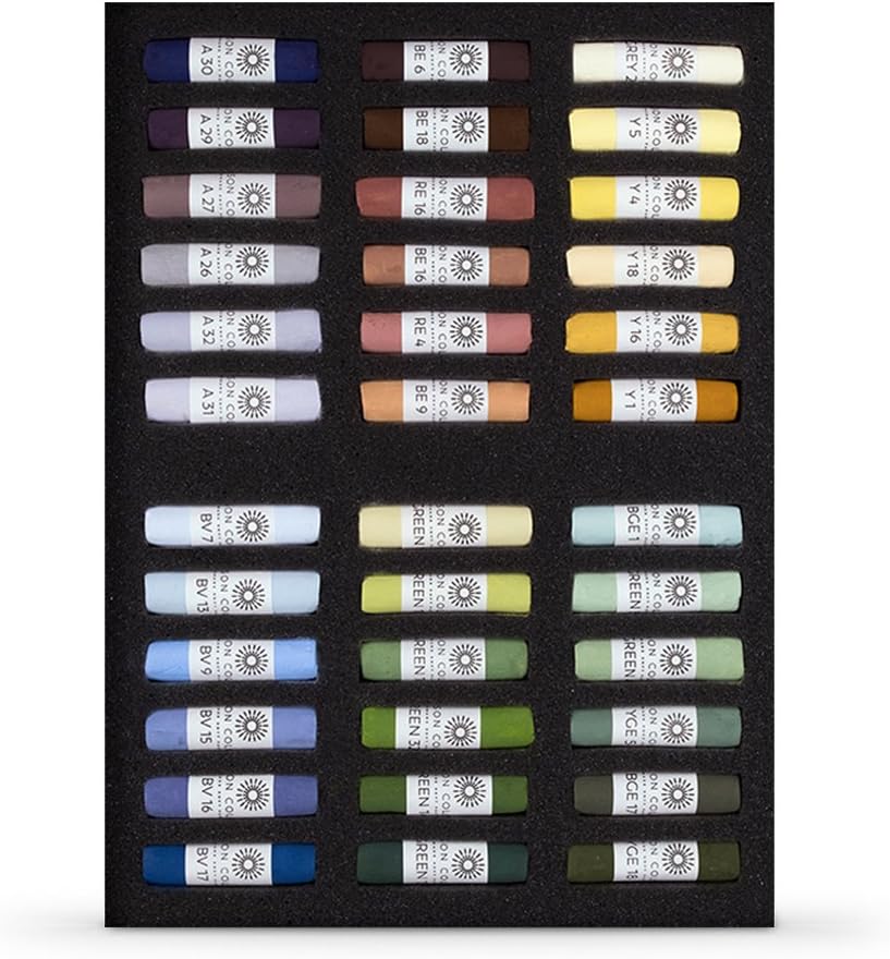 Unison Soft Pastels : Set of 36 Landscape
