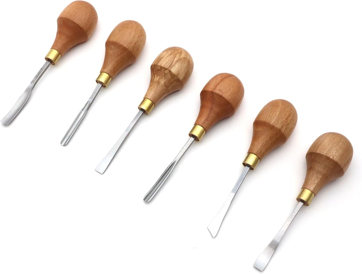 Acorn by Henry Taylor Tools "Super Sharp" Set of 6 Palm Woodcarving Tools