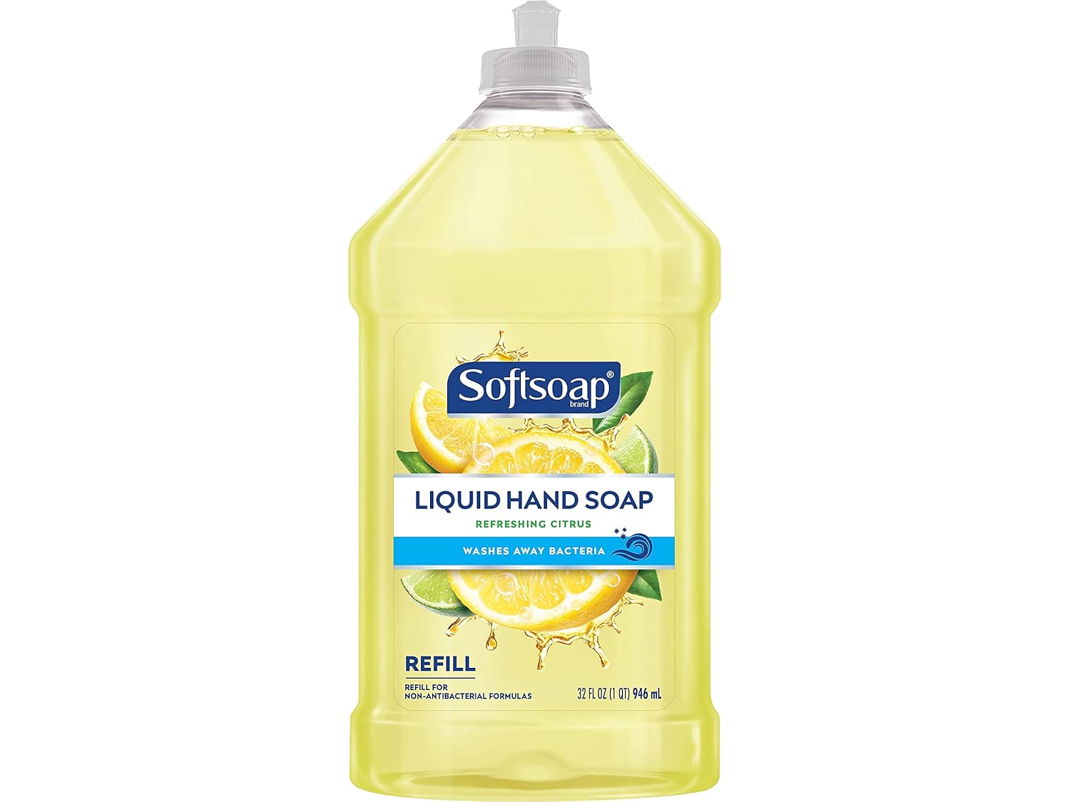 Softsoap Liquid Hand Soap Refill, Refreshing Citrus with Lemon Scent - 32 Fluid Ounce