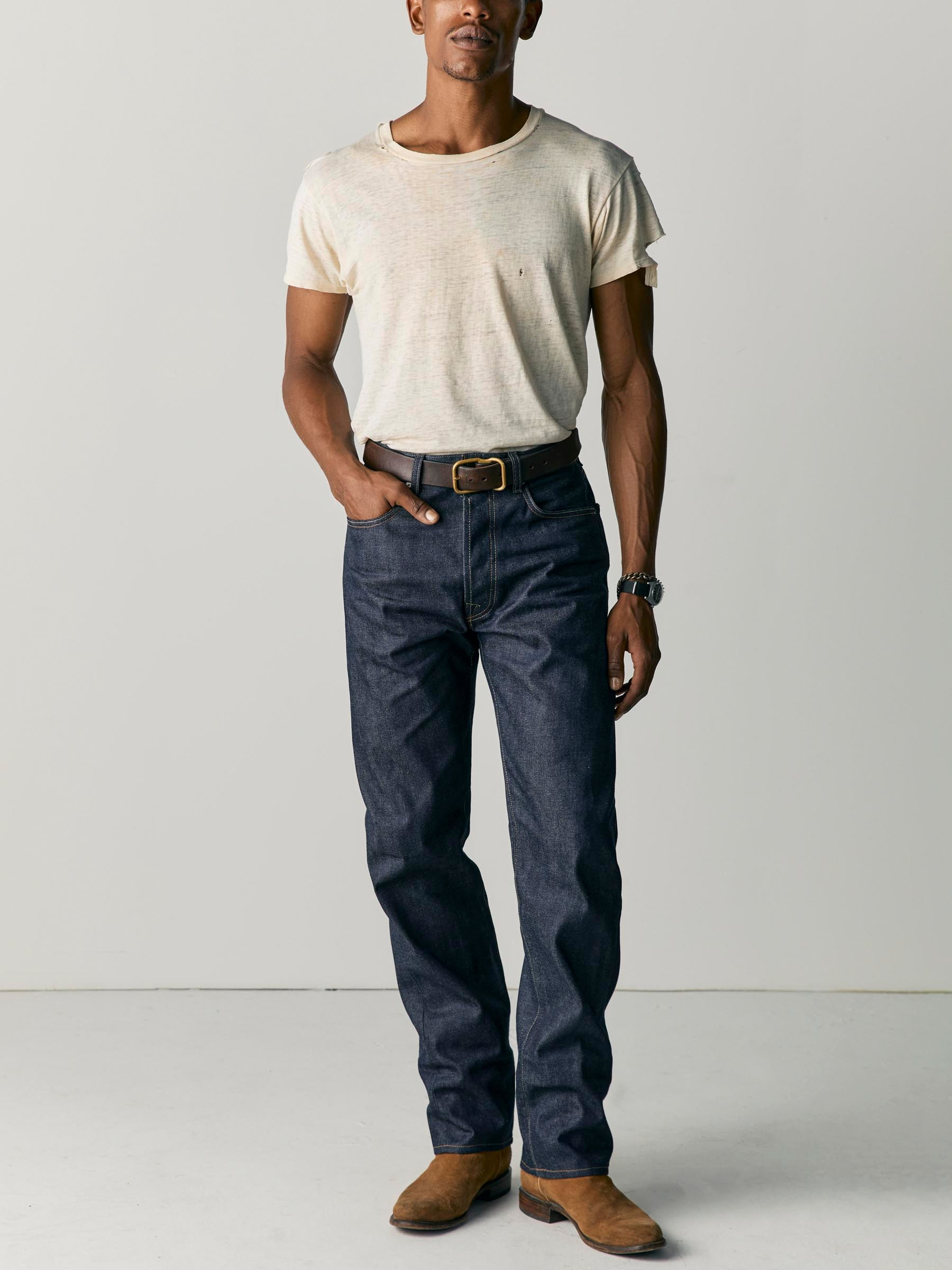 Hank Indigo Rigid Jean
