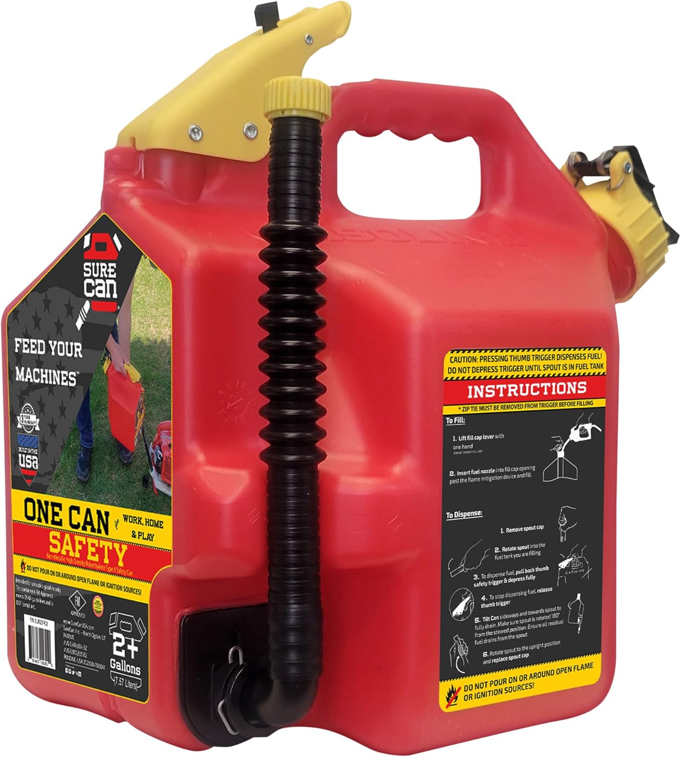Surecan 2 Gallon Type-II Safety Container