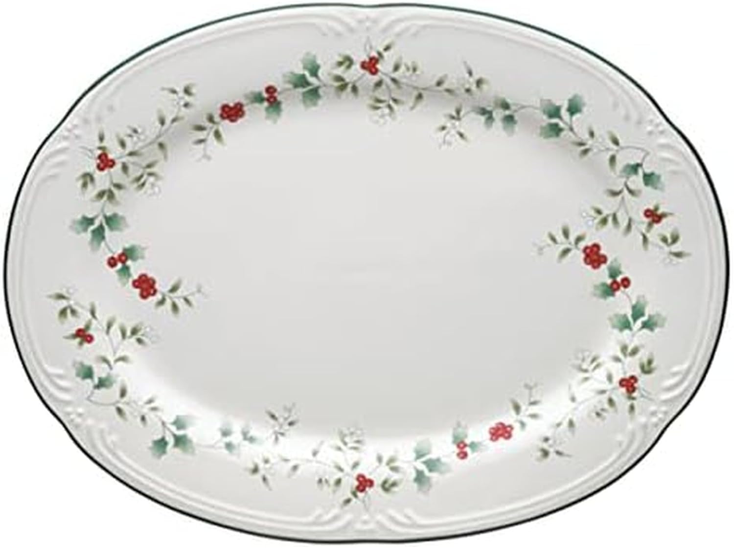 Pfaltzgraff Winterberry Stoneware Serving Platter (14-Inch)
