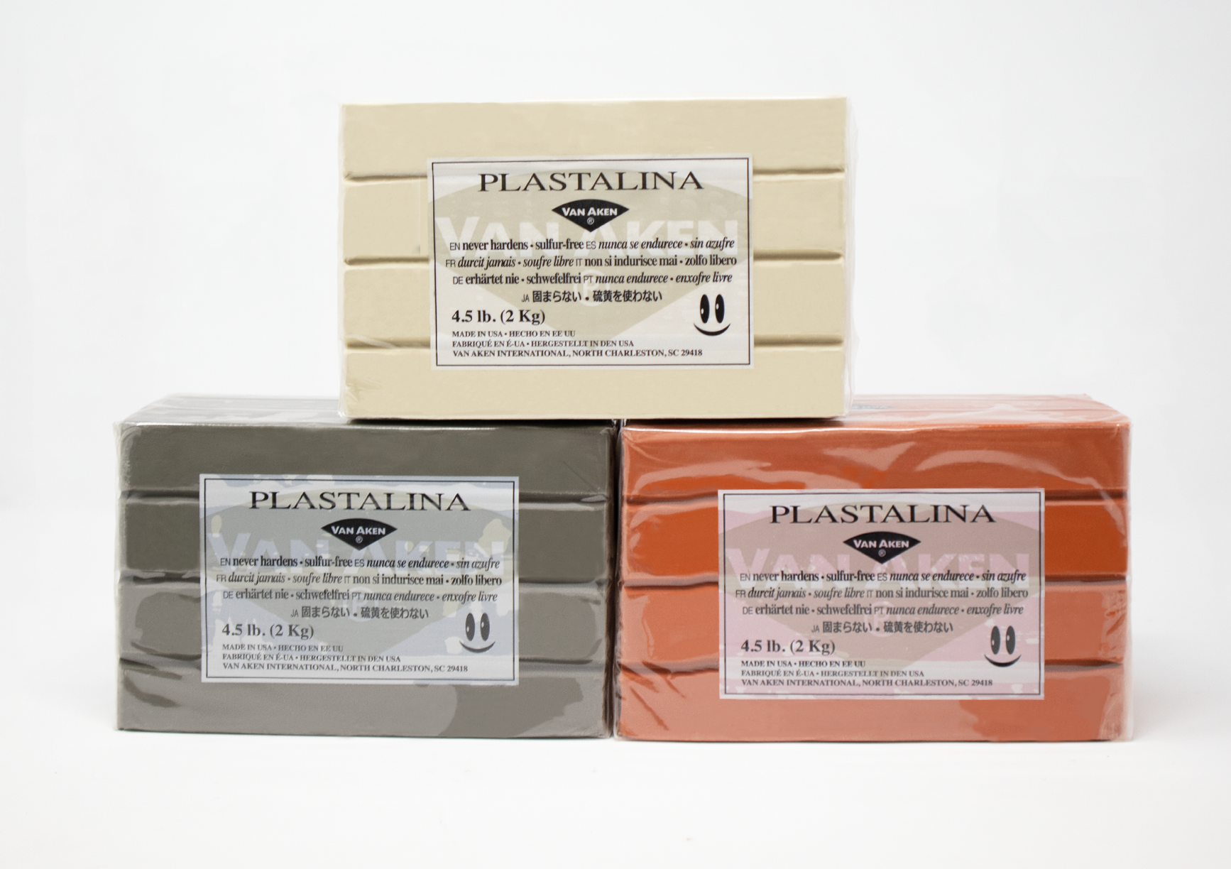 Plastalina 4.5 lb Non-Hardening Modeling Clay
