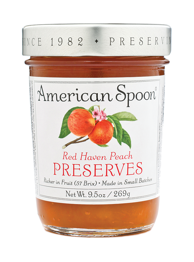 Red Haven Peach Preserves